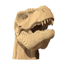 Cartonic Puzzle Sculpture 3D En Carton - T-Rex - Cartonic Jeux De Construction