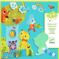 Djeco Copains Au Jardin, Collage Poser Djeco 9877 Bricolage Enfant