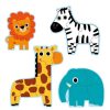 Djeco Puzzle Primo Dans La Jungle Djeco 7135 Puzzles D S 2 Ans: 2, 12 Et 24 Pcs