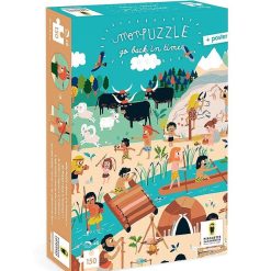 PIROUETTE CACAHOUETE Puzzle Remonter Le Temps 'Pr Histoire' Pirouette Cacahou Te Jeux De Soci T