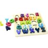 VILAC Puzzle Abc "Sous La Canop E" Alphabet Encastrer Vilac 2738 Jouets Encastrer, Empiler