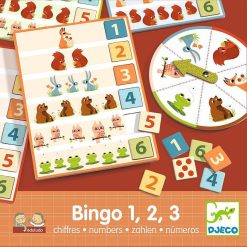 Djeco Bingo 1, 2, 3 Chiffres Eduludo Djeco 8258 Jeux De Soci T