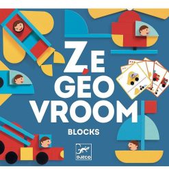 Djeco Ze Geovroom, Blocs En Bois Djeco 6436 Jeux De Construction