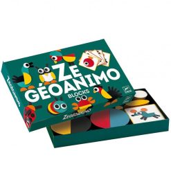 Djeco Ze Geoanimo, Blocs En Bois Djeco 6432 Jeux De Construction