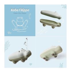 OPPI Kaba L'Hippopotame - Jouet De Bain Flot - Oppi Jouets D' Veil, Hochets