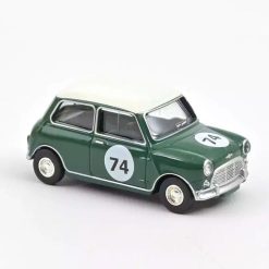 NOREV Mini Cooper S 1964 Verte N°74, Voiture Norev 1/64 Jouets Garage, Voitures