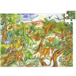 Djeco Puzzle Observation 'Dinosaures' 100 Pcs Djeco 7424 Puzzles D S 6 Ans, 100 Pcs