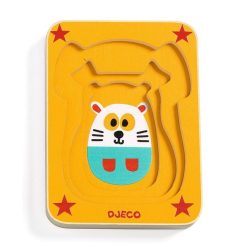 Djeco Puzzle 3 Niveaux Leo & Co Djeco 1475 Jouets Encastrer, Empiler