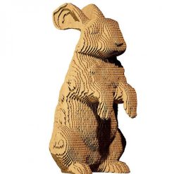 Cartonic Puzzle Sculpture 3D En Carton - Lapin - Cartonic Jeux De Construction