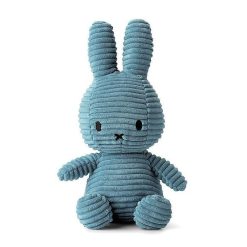 Peluches Miffy & Snoopy Peluche Miffy En Velours C Tel Bleu "Aviateur" 23Cm Peluches Naissance, Doudous