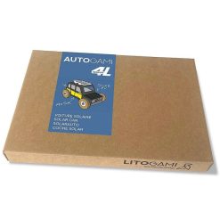 LITOGAMI Autogami Renault 4L La Poste, Voiture Solaire Jeux De Soci T