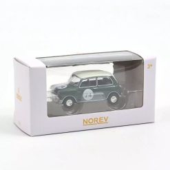 NOREV Mini Cooper S 1964 Verte N°74, Voiture Norev 1/64 Jouets Garage, Voitures