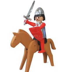 PLASTOY Le Chevalier Et Son Cheval Playmobil Collectoys Plastoy D Co Design