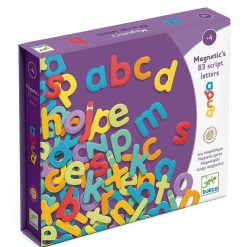 Djeco Lettres Minuscules Magn Tiques En Bois Djeco 3102 Jeux De Soci T